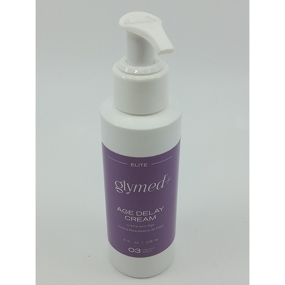 GlyMed Plus Other - Glymed Plus Age Delay Cream Reduces Wrinkles Face Neck 4 oz 118 ml Jumbo Size